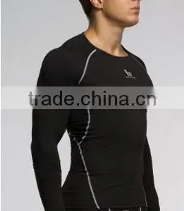 HEAT Stay Cool Mens Semi Compression Top - Long Sleeve Base Layer thumbnail-1