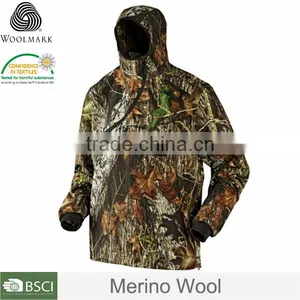 Wholesale High Qulity Dry Fit Unisex Comfortable Merino Wool Camo Outdoor Sports t Shirts Bulk Outdoor Shirt thumbnail-1