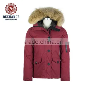 Winter Down Jacket for Women With Fur Hood thumbnail-1
