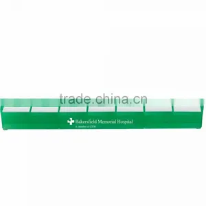 USA Made Snap-Open 7-Day Med Minder Pill Dispenser - Has an Easy to Use Push-button to Release Lid and Comes With Your Logo thumbnail-3