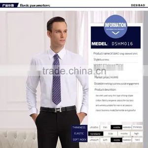 2015 Latest Men's Long Sleeve Business Shirt of Stirp (DSHM016) thumbnail-4