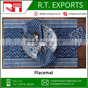 Custom Made 100% Cotton Placemat at Factory Price thumbnail-1