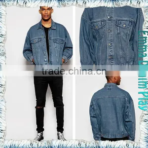 2016 Spring Korean Fashion Men Blue Full Sleeve Turn-down Collar Slim Jacket Coats thumbnail-1