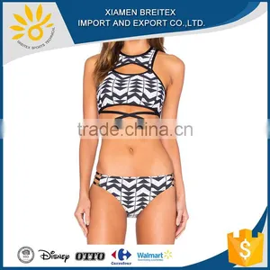 Hot Selling Custom Summer Sexy Bandage Young Girl Bikini Swimwear thumbnail-1
