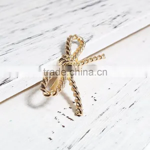 Zinc Based Alloy Purse Accessories Gold Plated 6.1cm(2 3/8") x 2.8cm(1 1/8"), 1 Piece thumbnail-3