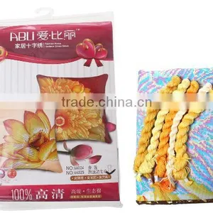 China Wholesale Price Multicolor Flower Pattern New Novelty Cross Stitch thumbnail-2