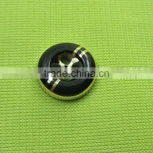 Africa Hot Sale ABS Plastic Concave Decorative Buttons for Suit Jacket thumbnail-4