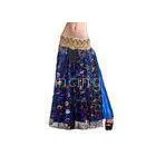 Expansion Lace and Silk Belly Dance Skirt / Dress Two Layer For Women thumbnail-1