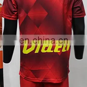 Flexible MOQ Fashion Custom High Quality Soccer Kits With Sublimation thumbnail-5