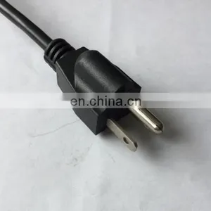 UL Listed Nema 5-15p to IEC C13 American Power Cord for Appliance thumbnail-2