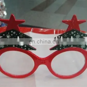 Stylish Tree Party Festival Glitter Christmas Glasses thumbnail-1