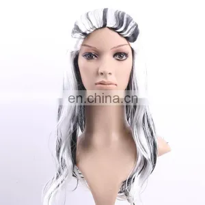 Frankie Stein Black White Party Halloween Wig FGW-0064 thumbnail-1
