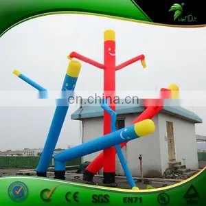 Colorful Single Leg Inflatable Sky Dancer Air Tube Man For Promotion Activity thumbnail-3