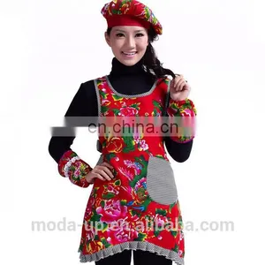 Colorful Printed Apron for Women thumbnail-2