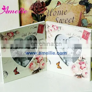 A0111 New Arrival Flip Design Flower Silk-screen Import Picture Frames thumbnail-1