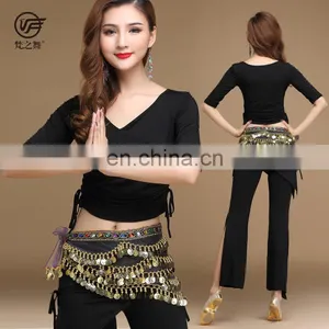 T-5181 Indian Modal Fabric Lady Belly Dance Costumes thumbnail-3