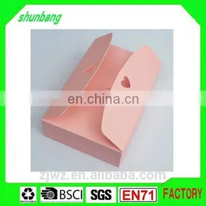 Folding Pink Color Art Paper & Paper Candy Box With Bottom Insert thumbnail-2