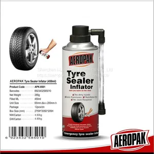 Aeropak Aerosol Fix Flat Tyre Sealer Inflator thumbnail-1