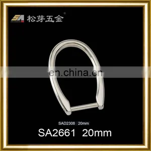 50mm Fashionable Special Zinc Alloy Open d Ring With Brass Screws thumbnail-1