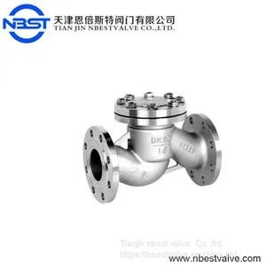 Standard Globe Stop Lifting Type Check Valve Dn80 Flange Connection Type thumbnail-1