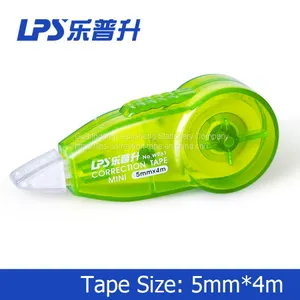 Mini Size Correction Tape 5MM*4M Plastic Student Green Correction Roller Tape thumbnail-3