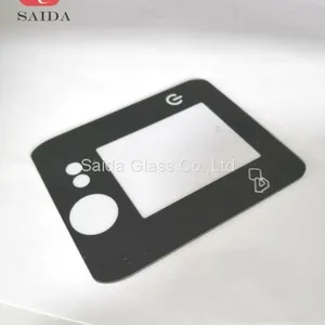 Custom OEM Cut to Size 4.3inch Chemical Strengthened Glass 1.1mm for POS Payment Terminal Touch Display thumbnail-1