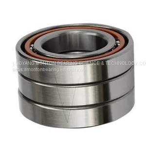 Gas Turbine Angular Contact Ball Bearing / Radial Thrust Bearings Chrome Steel thumbnail-3