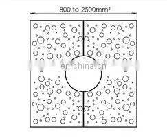 Corten Steel Tree Grate Corten Steel Tree Grille thumbnail-5