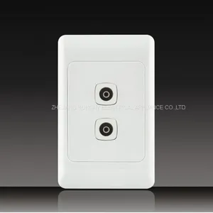 Push Button Wall Switch Socket Digit Telephone Socket With Data Socket thumbnail-4