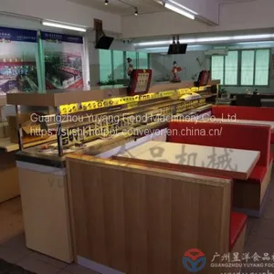 Hot Sale Products Sushi Large Angle Outdoor Belt Conveyor thumbnail-1