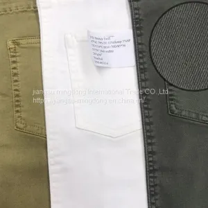47%Cotton 39%Tencel 11%Hemp 3%Spandex Twill Fabric thumbnail-2