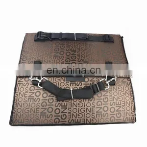 Customized LOGO Pet Car Bed Portable Dog Car Mat Warm Lamb Wool Travel Pet Car Carrier Bag thumbnail-5