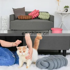 Knot Pillow Sofa Chair Massage Car Seat Knot Cushion Pillow Cover thumbnail-6