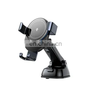 Joyroom 15W Fast Charge Smart Car Wireless Charger Holder With Adjustable Air Vent Holder thumbnail-3