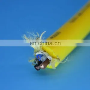 3 Core Underwater Fiber Optic Cable Kevlar Braid Cable thumbnail-1