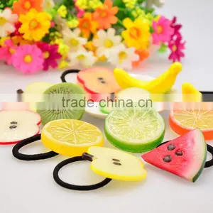 New Fashion Top Quality 5pcs Cute Girl Baby Kids Elastic Hair Tie Rope Rubber and Clip Hair Bands thumbnail-1