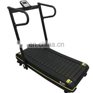 Training Gym Equipment Fitness Manual Curved Treadmill Self-generated Used Home Gym Equipment Sale With Logo Customization thumbnail-5
