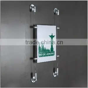Cable Display System for Advertising Shop Window Display thumbnail-1