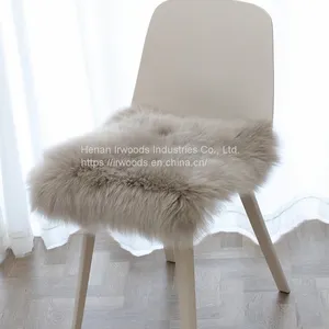 Home Decor Pillow Covers Living Room Bedroom Sofa Australian New Zealand Lambskin Fur Pillow thumbnail-2