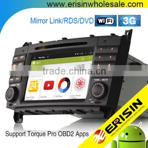 Erisin ES2508B 2 Din 7 Inch Android 4.4.4 Car DVD GPS Player for Mercedes thumbnail-1