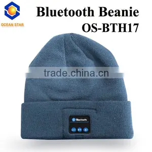 Smart Talking Bluetooth Speaker Hat Stereo Bluetooth Beanie Hat thumbnail-2