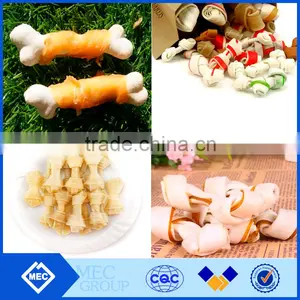 Low Fat Rawhide Bone Dog Treats Dog Chews thumbnail-1
