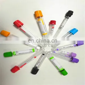 Plasma Vacuum Blood Collection Tube PET and Glass Material Purple Cap 4ml EDTA K2 K3 Tube thumbnail-4