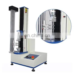 Single Column Fabric Strength Tester Test Apparatus Computer Servo Control Tensile Testing Machine thumbnail-1