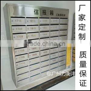Stainless Steels Combination Lock Mailbox thumbnail-1