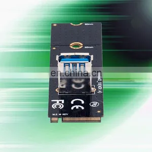 Ngff M.2 Slot To Usb 3.0 Pci-e Riser Card M2 Slot Extender Adapter For Computer thumbnail-3