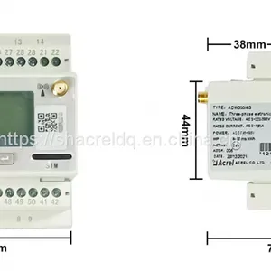 4G/WIFI/Lorawan Wireless Smart Electricty Meters Used in IOT Energy Management System for Power Consumption Measuring thumbnail-4
