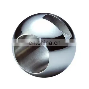 DN40/DN50/DN65 SS304 Stainless Steel Valve Ball for Iron 3 Way Water Ball Valve thumbnail-1