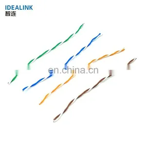 OEM Custom Network Cable Utp Cat6 Ethernet Cable Coiled 0.57mm 0.51mm Cat 6 Utp Cable With Free Sample thumbnail-3