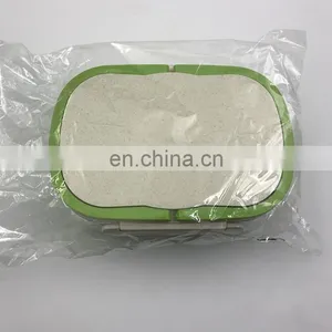 Promotional Wholesale Bamboo Straw Fiber Wheat Warm Stack Customize Lunch Bento Box thumbnail-5